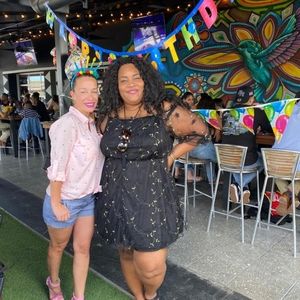 Black mesh sleeve short dress flower design